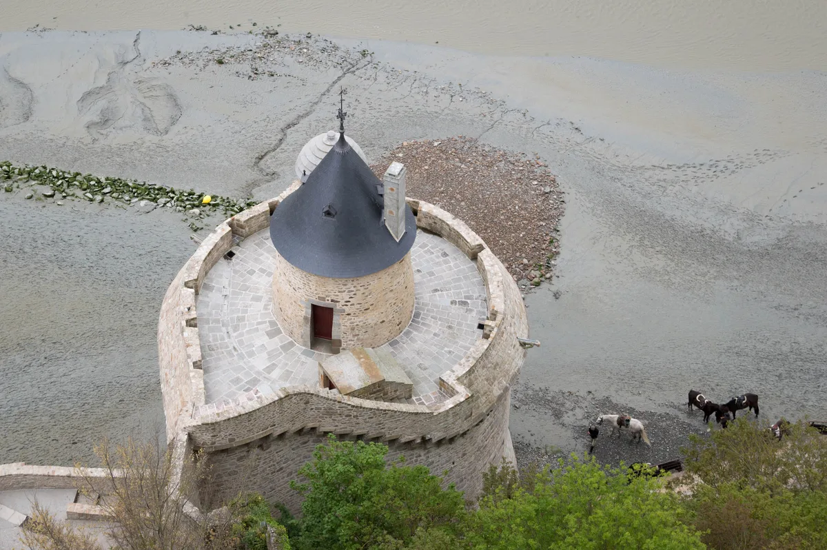 Tour Gabriel in Mont Saint-Michel, France
