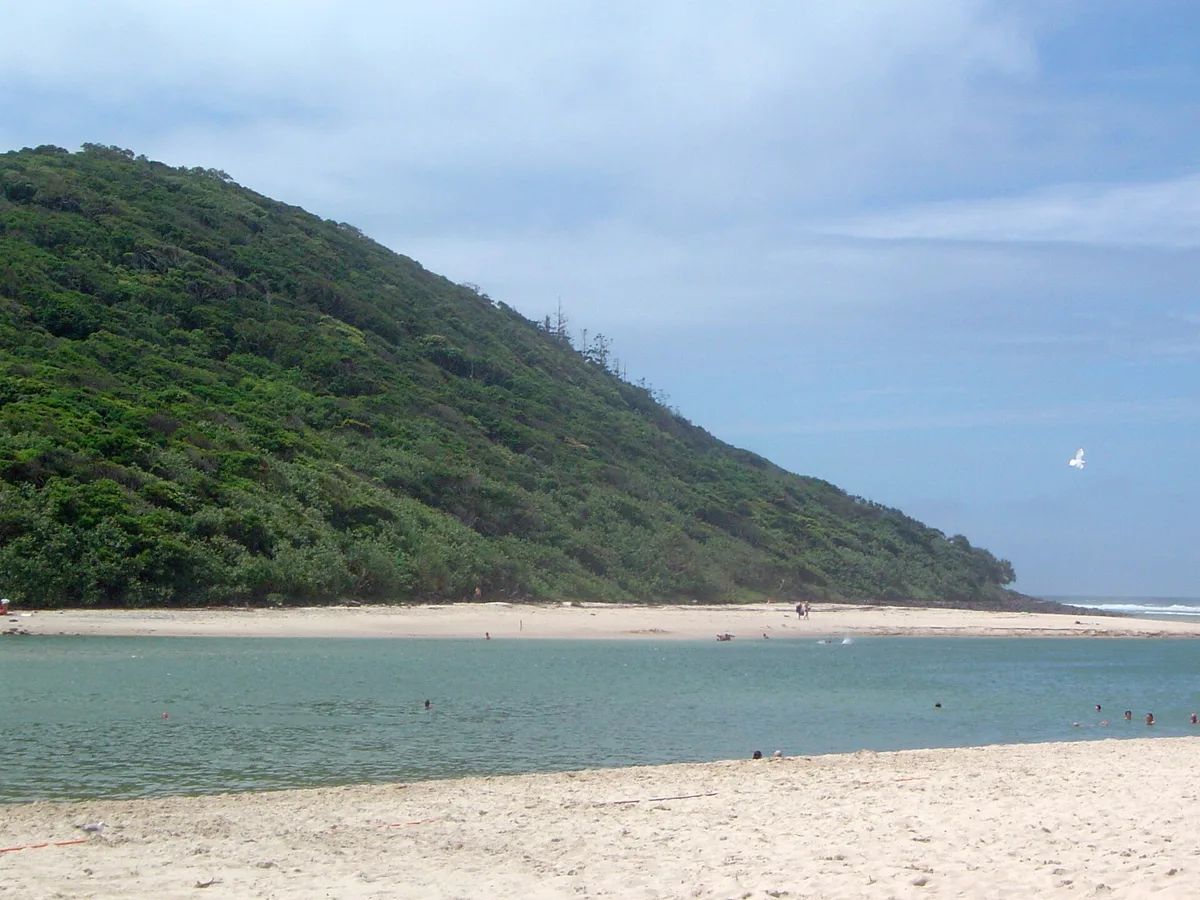 Burleigh Head National Park in Gold Coast, Australia