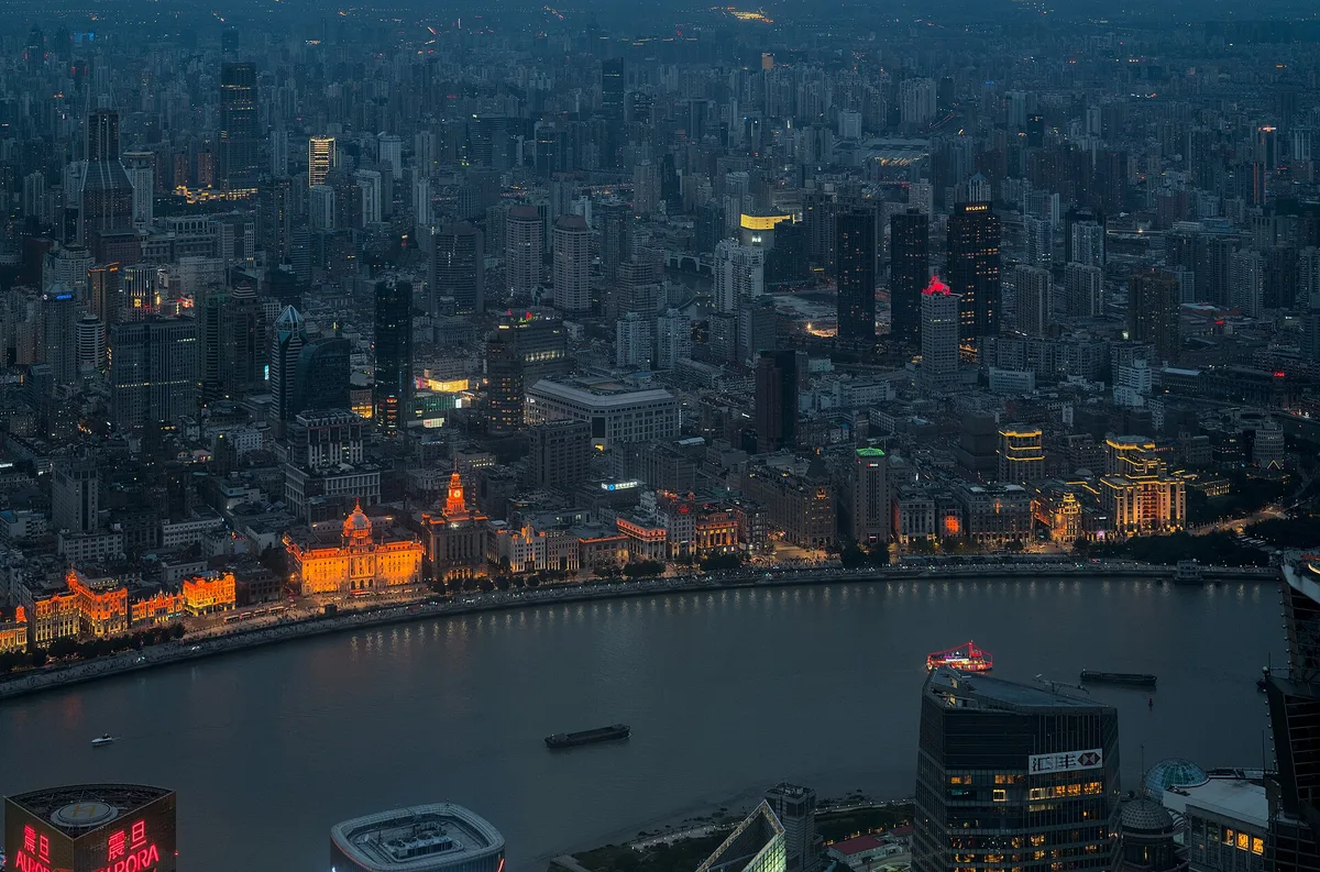 The Bund in Shanghai, China