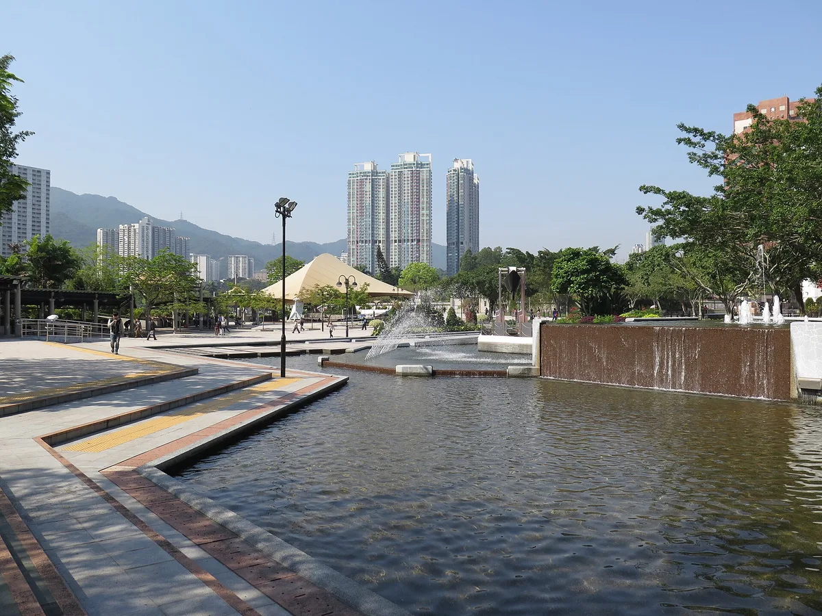 Parque de Sha Tin en Sha Tin, Hong Kong