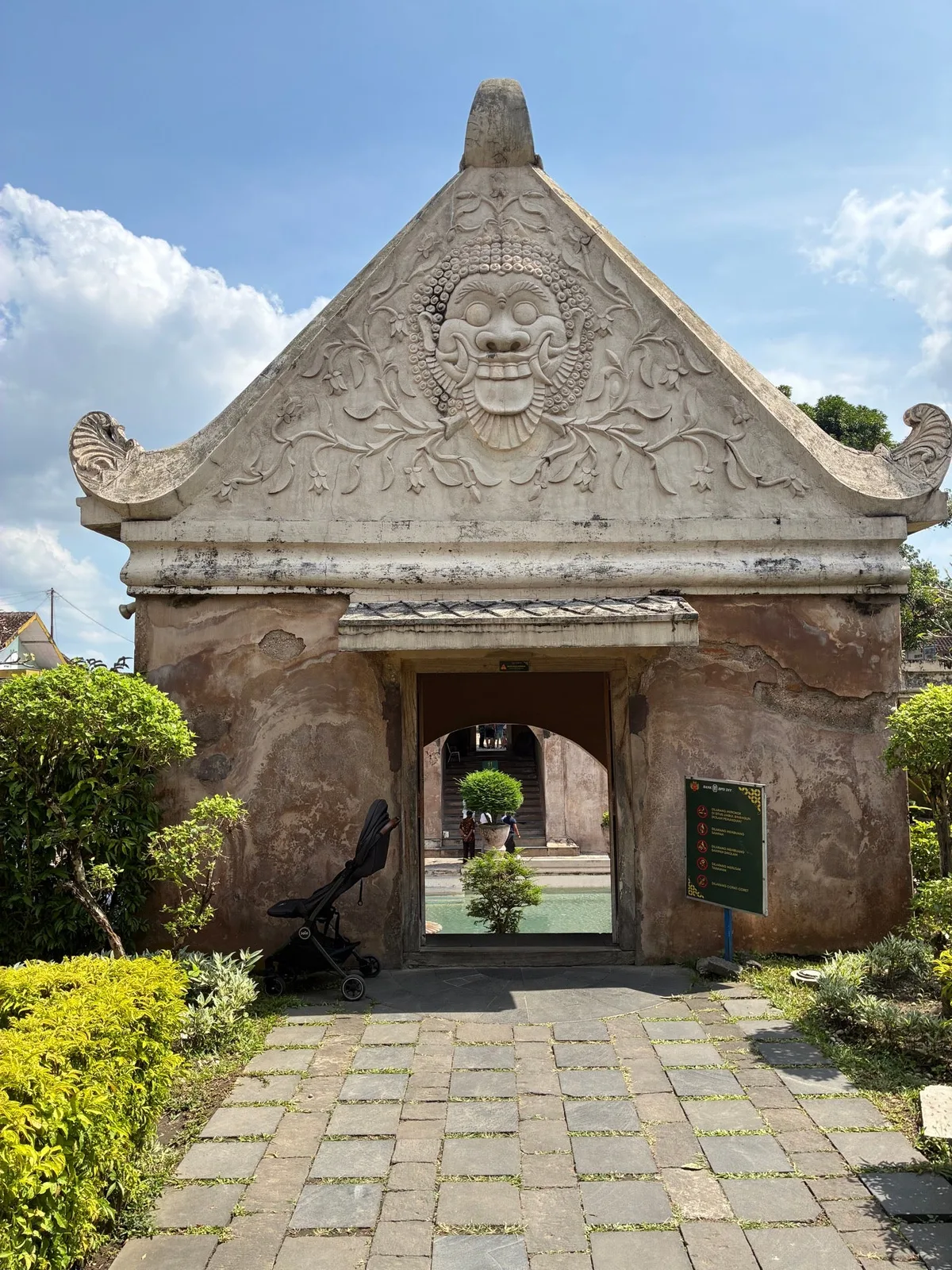 Taman Sari Tourist Village in Yogyakarta, Indonesia