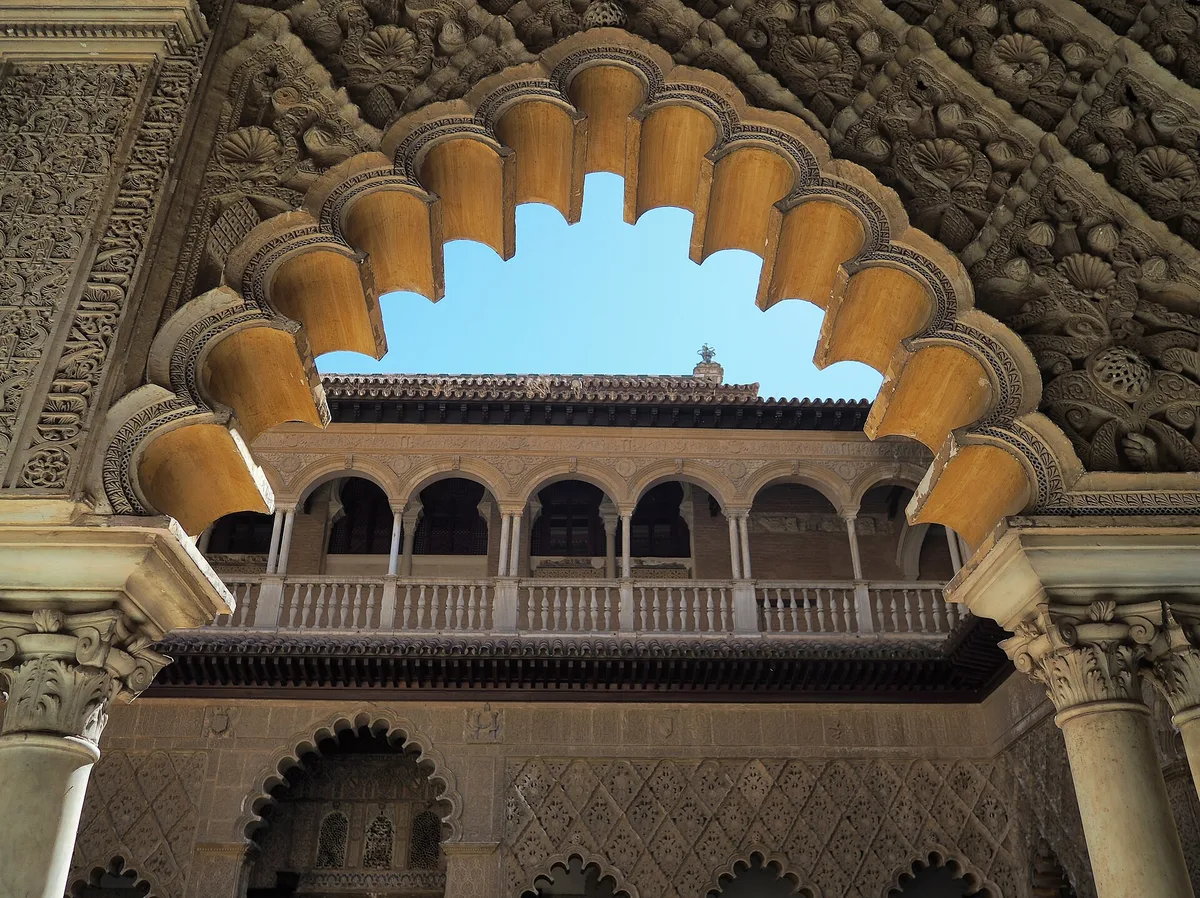 Royal Alcázar of Seville in Seville, Spain