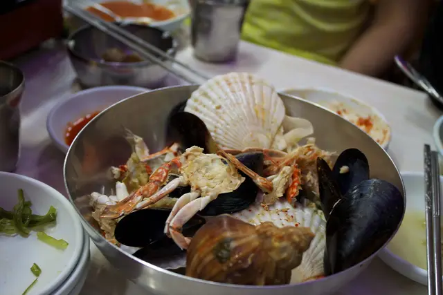 Seafood in Busan — Busan