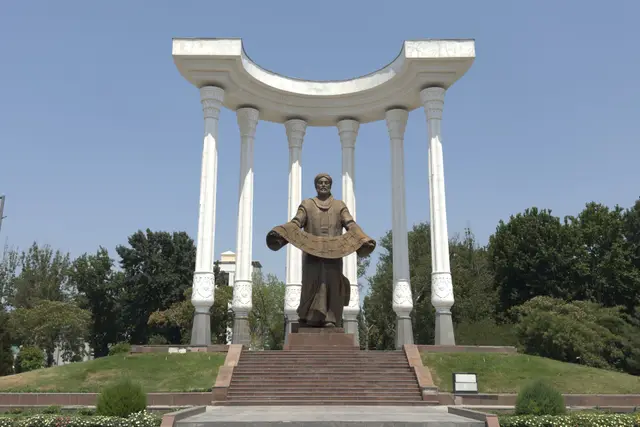 Al-Farg'oniy haykali: Fergana Travel Guide — Fergana