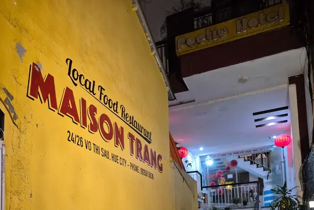 Maison Trang: Where to Eat in Hue — Hue